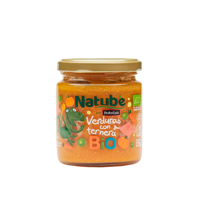 Natube Verduras con Ternera